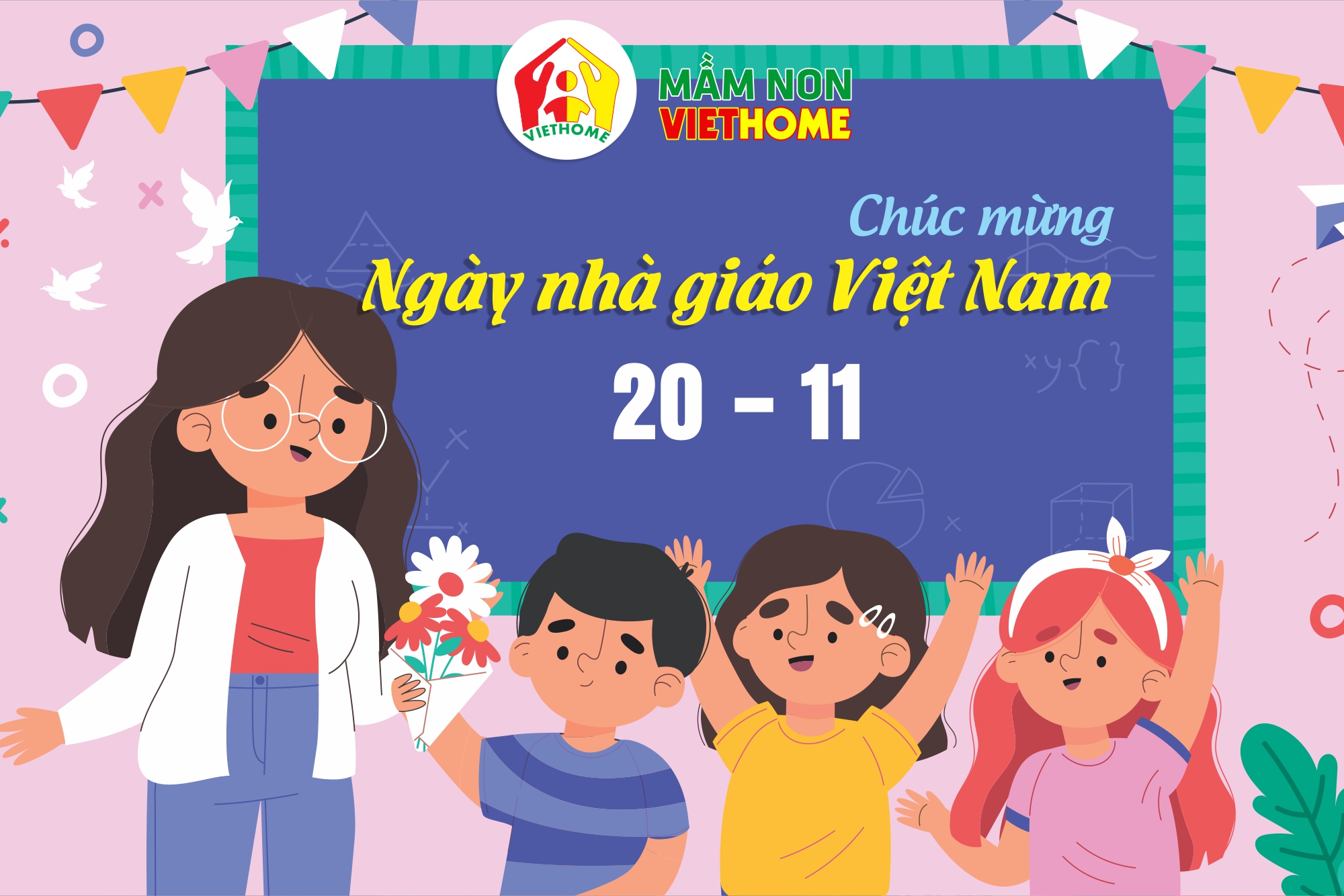 Chúc mừng Ngày Nhà Giáo Việt Nam 20-11